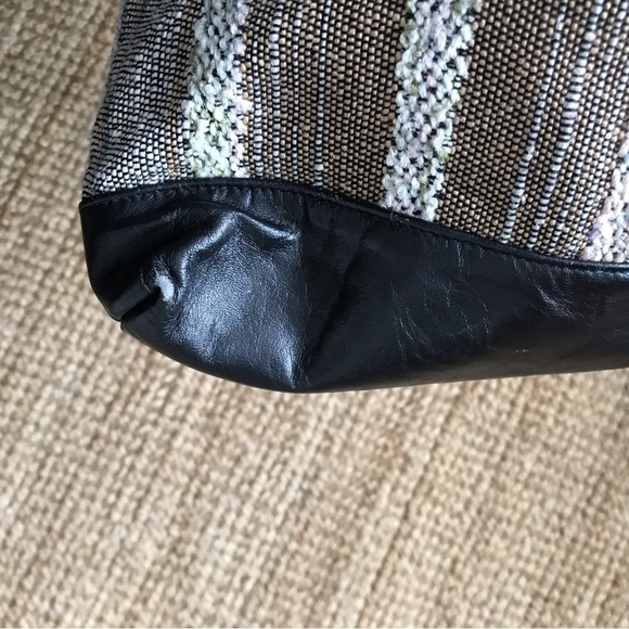 BRIXTON Vancouver handbag purse with woven fabric. - Picture 8 of 9